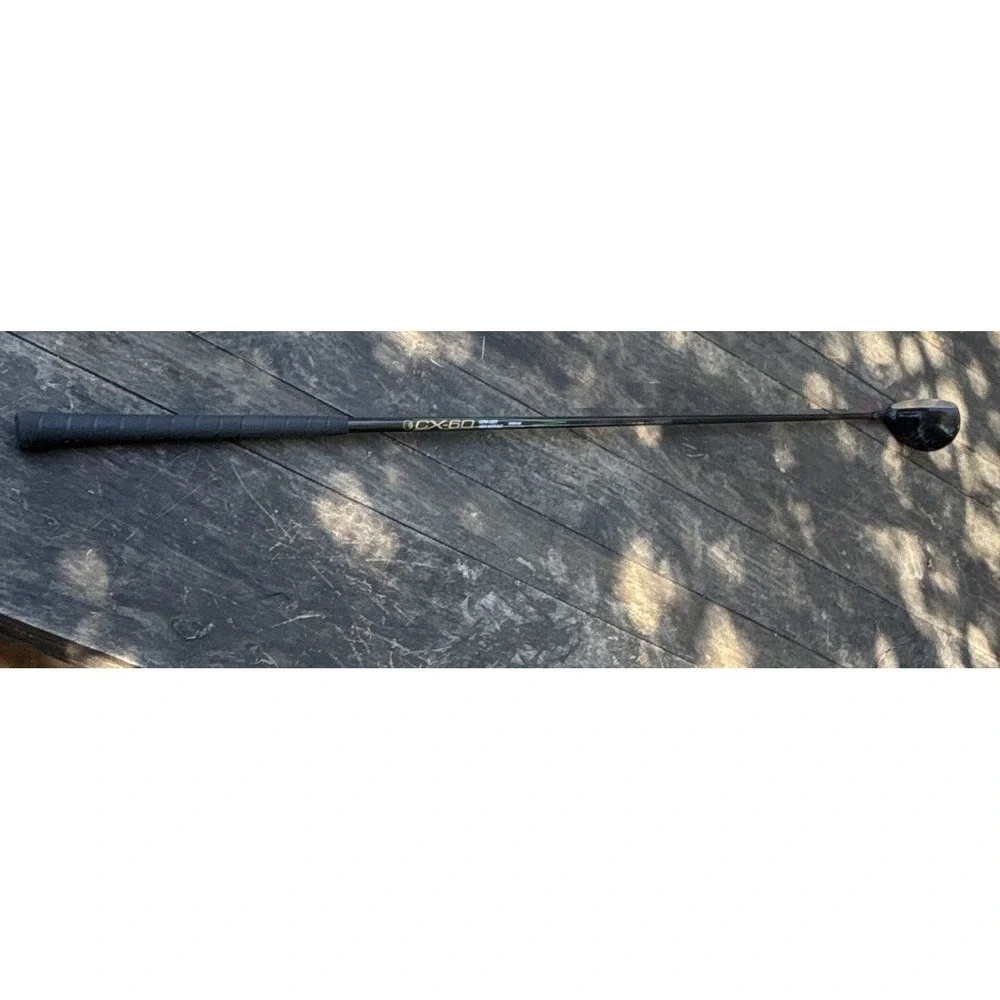 MG Black Steel 7-Wood Fairway Wood 24° Seniors Flex Graphite Steel Black